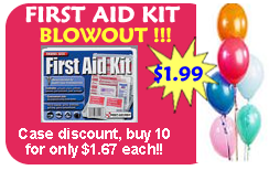 First Aid Kit Blowout