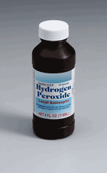 Hydrogen peroxide pump spray, 4 oz. plastic bottle - 1 each 
