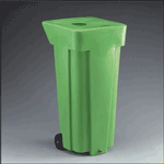 Eyesaline® waste fluid disposal cart - use w/(item #M-740) & (#M-738) - 1 each 