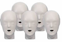 LF06108U - Adult/Child Replacement Heads for CPR Prompt Manikins