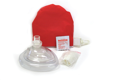 KEMP CPR MASK IN REED POUCH