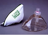 LIFE® CPR Mask in nylon zip-bag with belt loop