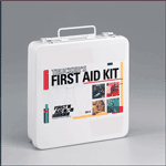 Trucker 24 Unit First Aid Kit - metal