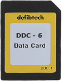 Defibtech AED Medium Data Card (6-hours, no audio) 