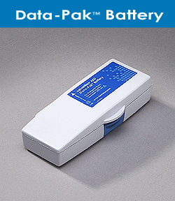 The Samaritan®’s Data-Pak™ is a battery and data storage in one product