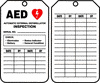 AED Inspection & Maintenance Tags