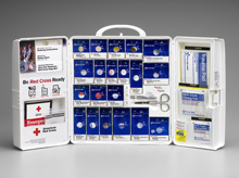 Large Food Industry First Aid Cabinet with SmartTab ezRefill System