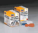 Curad® Fingertip fabric bandage, large - 25 per Box
