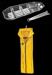 Splint Stretcher Kit (Without Leg Divider) Plus Storage Cover