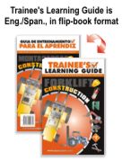 Forklift Construction Extra Materials Kit - English/Spanish