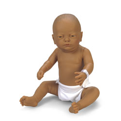 Newborn Baby Doll - Brown Baby Boy