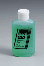 SBS sanitizing 'no rinse gel'