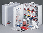 Click here for 3 Shelf Industrial First Aid Cabinet
