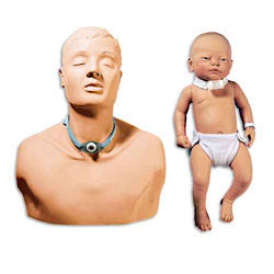 Life/form® Adult Patient Education Tracheostomy Care SET