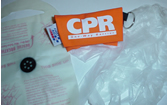 CPR Keychain Orange