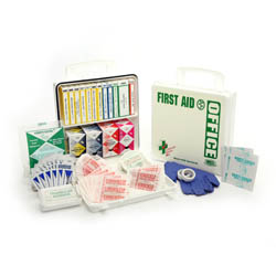 OFFICE First Aid Kit 24 unit poly white kit