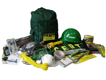 C.E.R.T Kits & Equipment for Community Emergency Response Teams