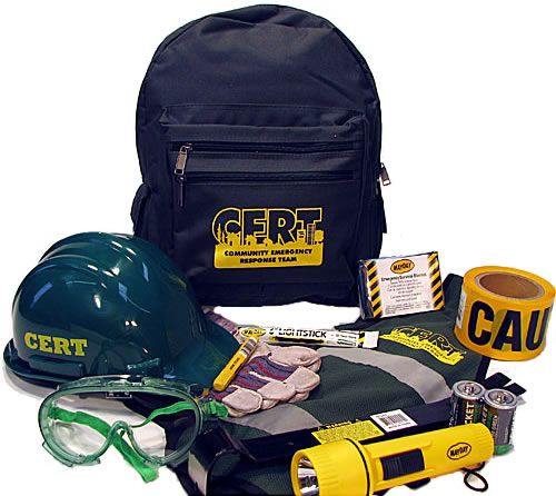 C.E.R.T Kits & Equipment for Community Emergency Response Teams