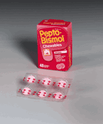 Pepto Bismol® cherry chewable tablets, individually wrapped - 48 per box 