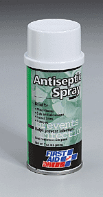 Antiseptic spray, 3 oz. can