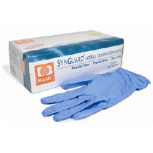 Nitrile gloves 10/case - MED Powder Free
